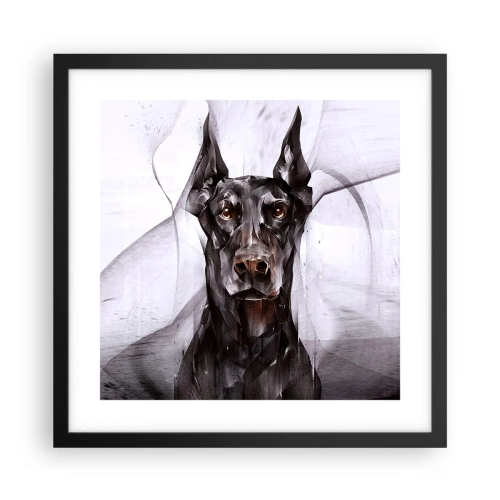 Plakat w czarnej ramie - Szlachetnie urodzony - 40x40 cm