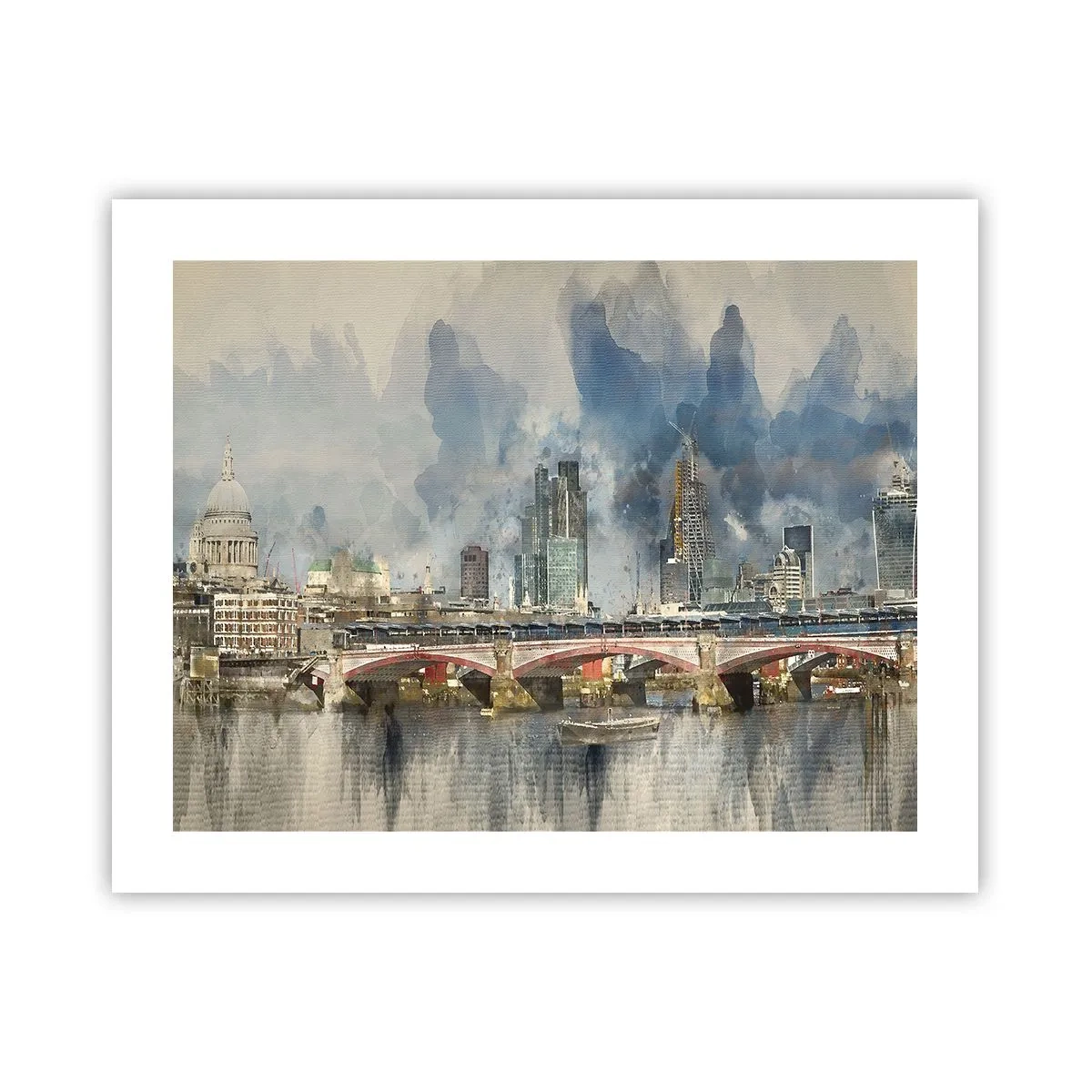 Plakat - Londyn w całej okazałości - 50x40 cm