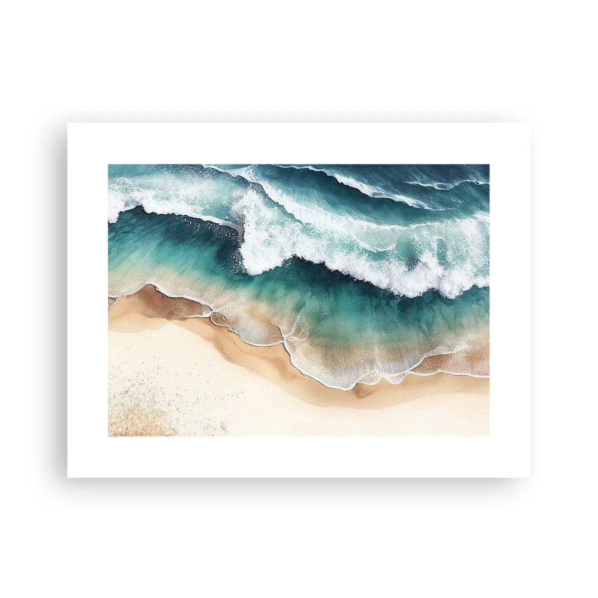 Plakat - Odwieczne spotkanie - 40x30 cm