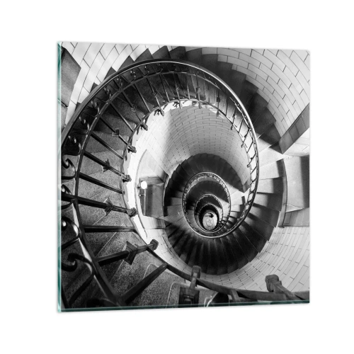 Obraz na szkle - Wyżej i wyżej - 30x30 cm