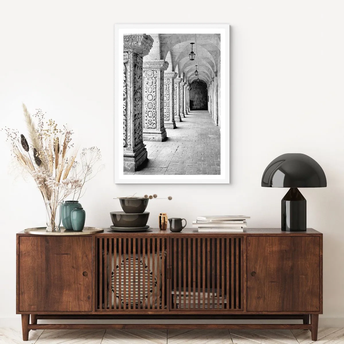 Plakat w białej ramie - A dokąd to…? - 70x100 cm