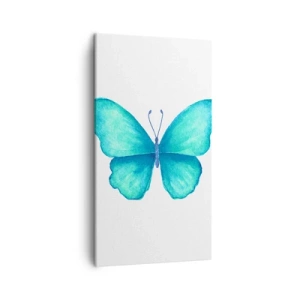 Obraz na płótnie - Turkusowy z natury - 45x80 cm