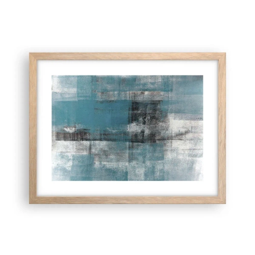 Plakat w ramie jasny dąb - Woda i powietrze - 40x30 cm