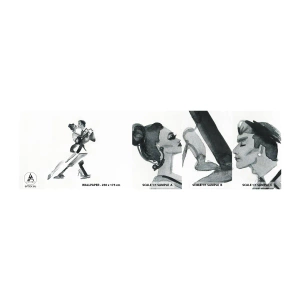 Fototapeta Próbka Samoprzylepna Deluxe Sticker - W jednym rytmie - Tango, Taniec, Tancerz - 100x30 cm