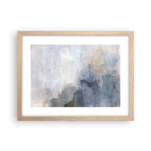 Plakat w ramie jasny dąb - Tony i akordy barw - 40x30 cm