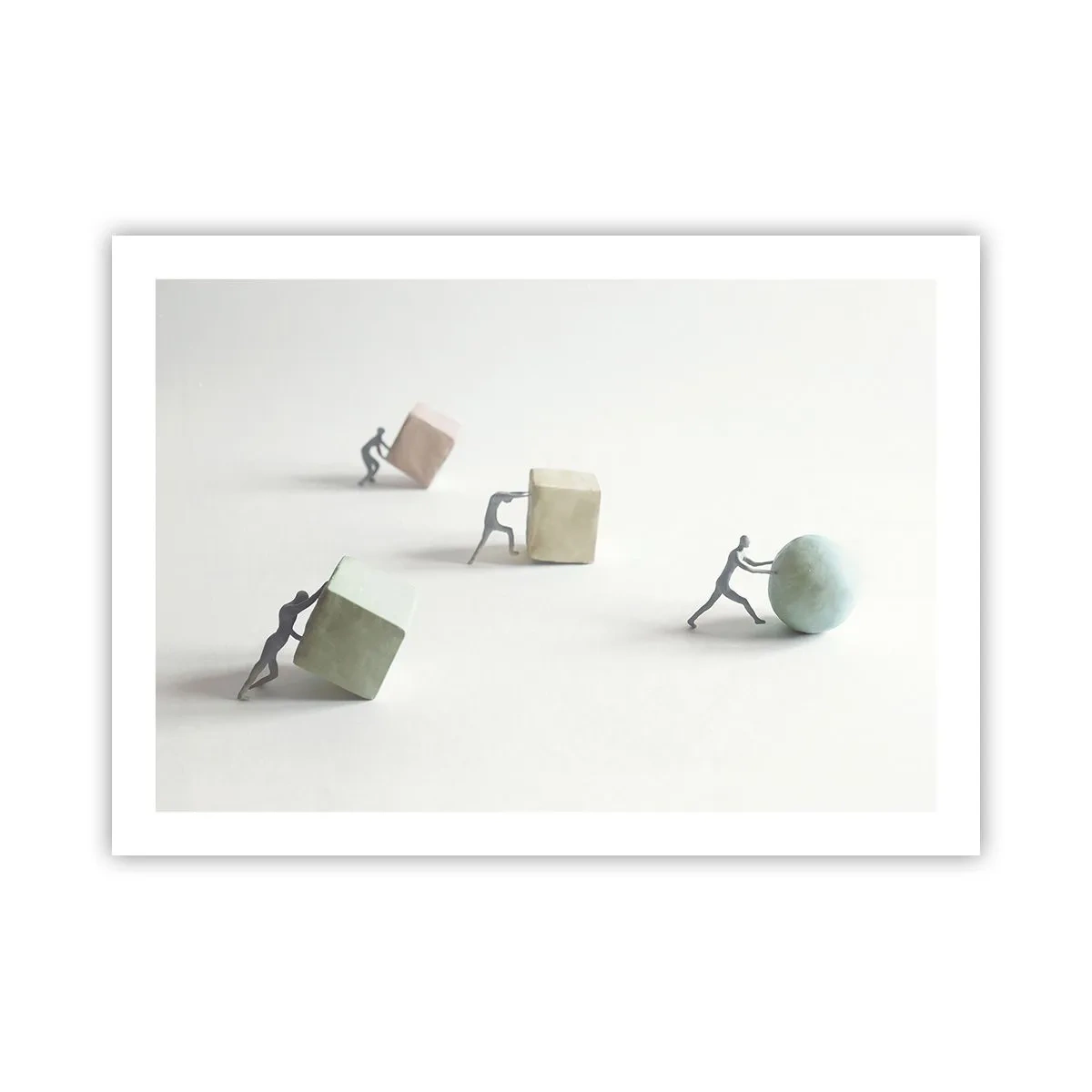 Plakat - Samo życie - 70x50 cm