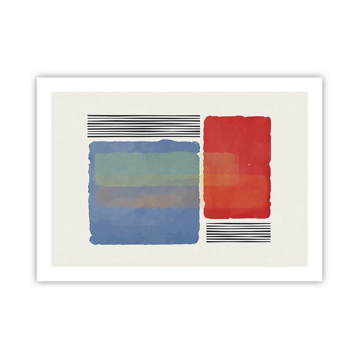 Plakat - Duch i litera geometrii - 70x50 cm