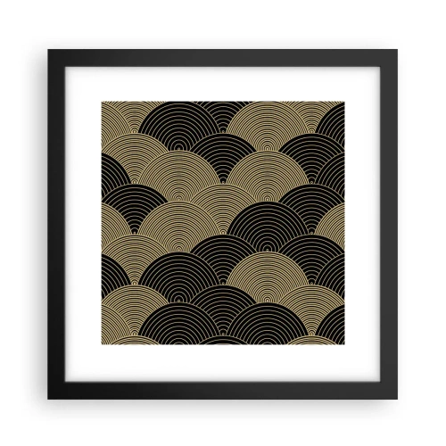 Plakat w czarnej ramie - Jedność w wielości - 30x30 cm