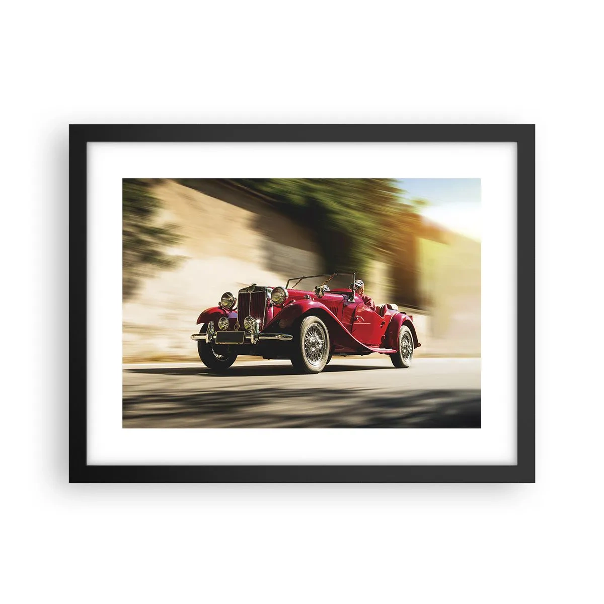 Plakat w czarnej ramie - Piękniejszy niż Nike z Samotraki - 40x30 cm