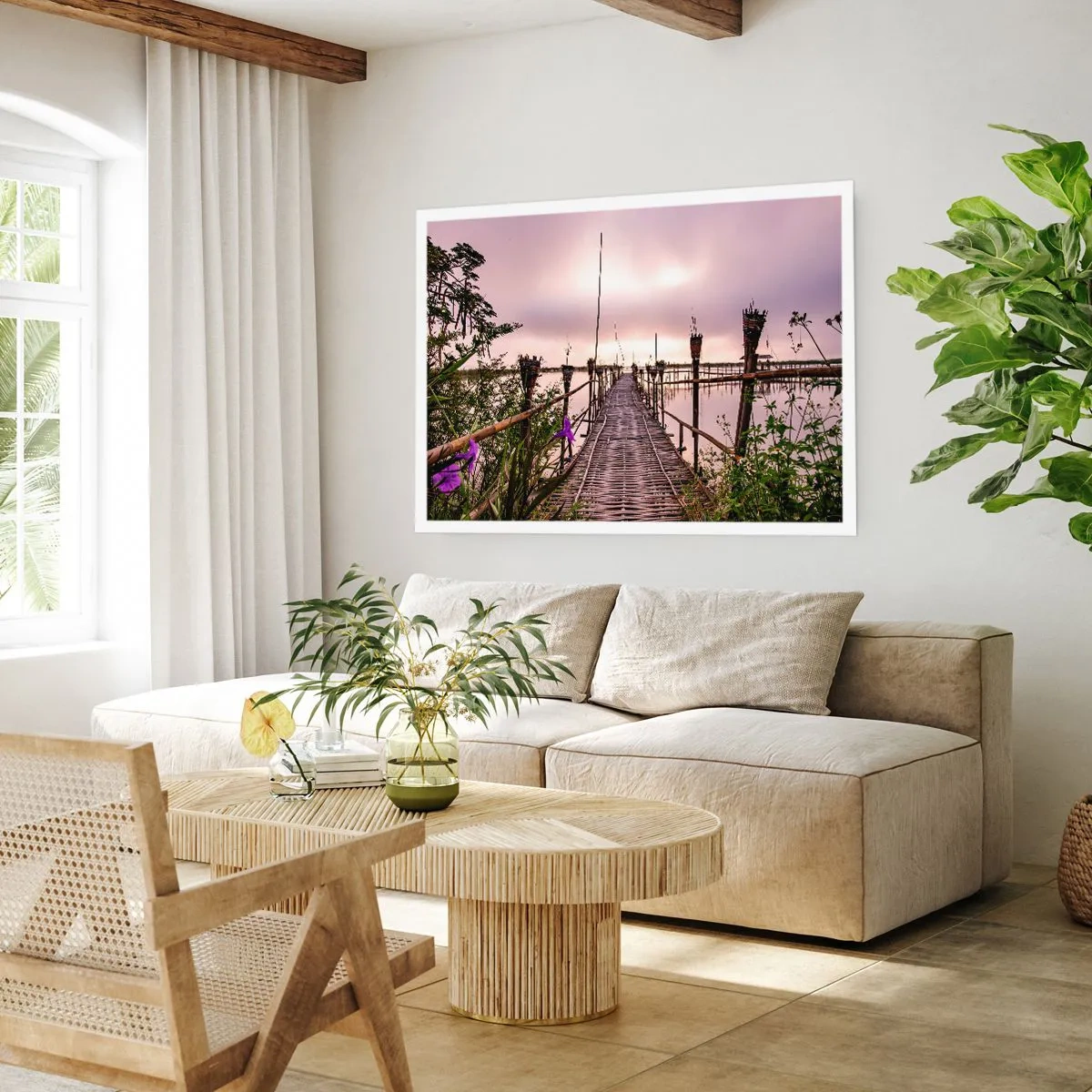 Plakat - Spokój i cisza Azji - 70x50 cm