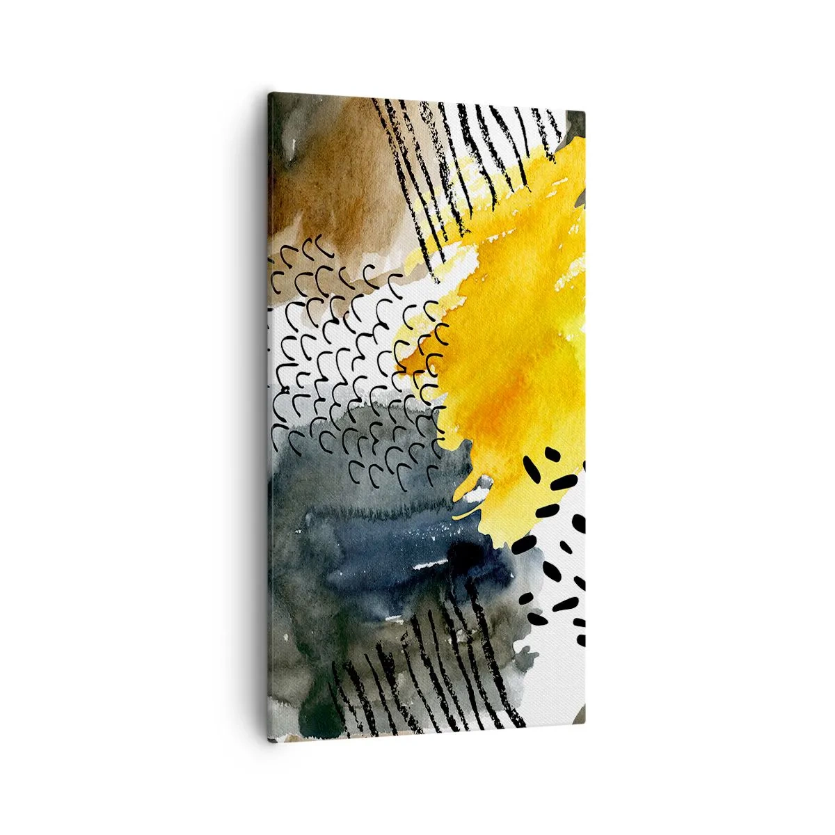 Obraz na płótnie - Spotkanie żywiołów - 55x100 cm