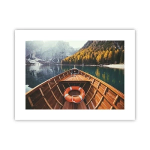 Plakat - Górska wycieczka - 40x30 cm