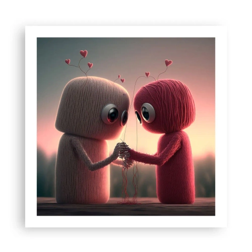 Plakat - Każdemu wolno kochać - 60x60 cm