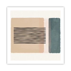 Plakat - Wszystko w porządku - 60x60 cm