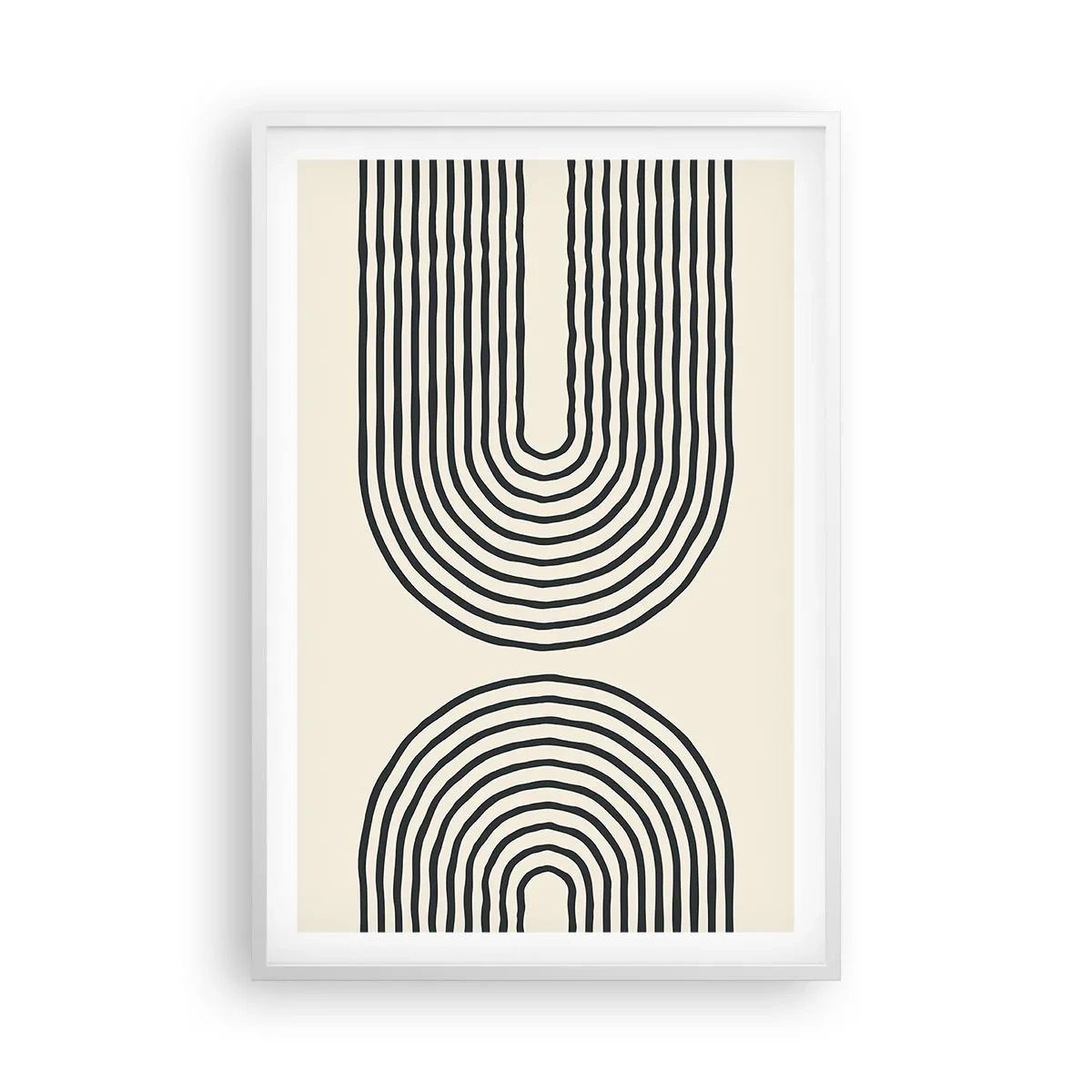 Plakat w białej ramie - Już za chwilę… - 61x91 cm