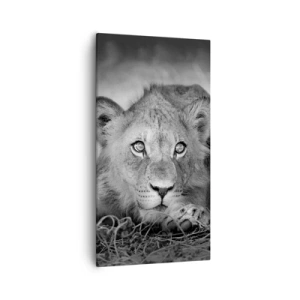 Obraz na płótnie - Królewskie szczenię - 55x100 cm