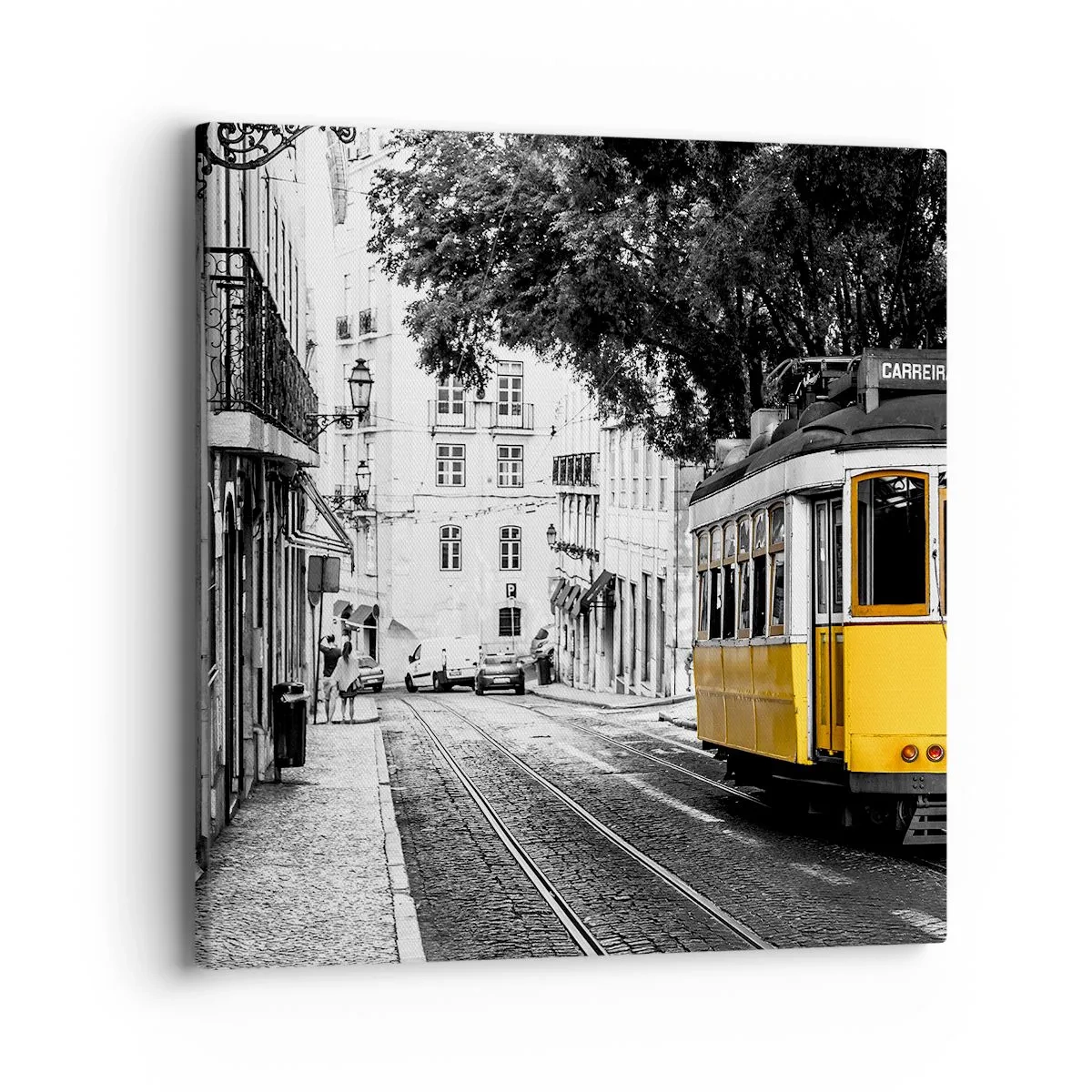 Obraz na płótnie - I fado w tle - 40x40 cm