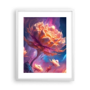 Plakat w białej ramie - Inny świat - 40x50 cm