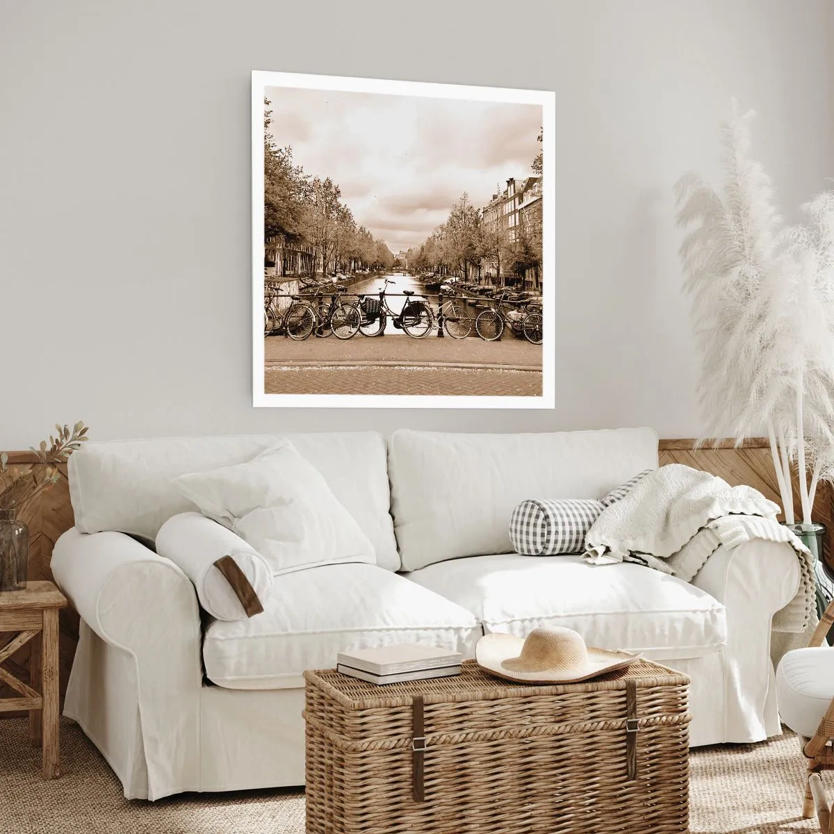 Plakat - Holenderskie klimaty - 60x60 cm