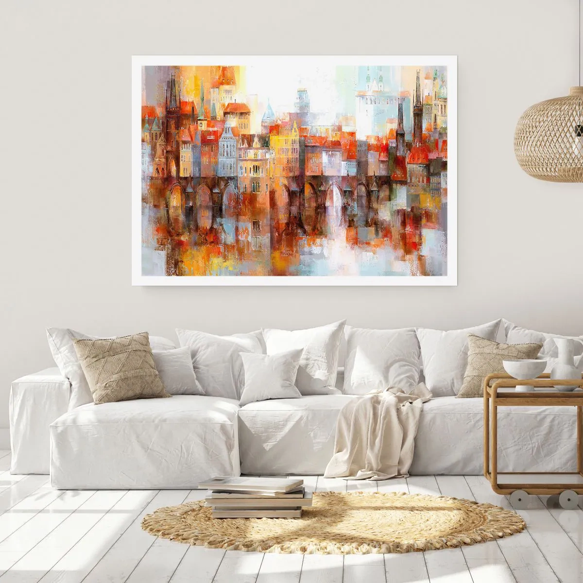 Plakat - Pod mostem też pięknie - 50x40 cm