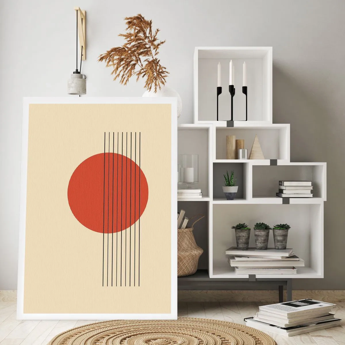 Plakat - W koło i dalej - 40x50 cm