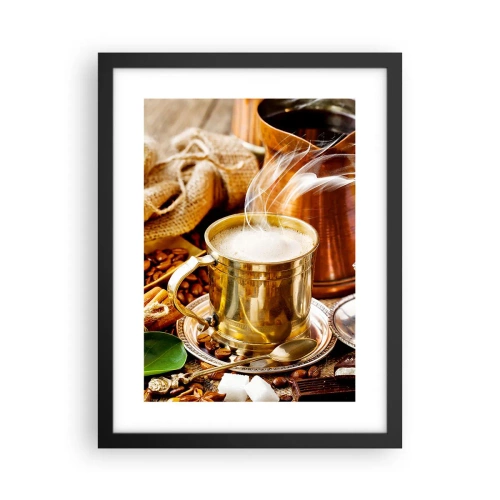 Plakat w czarnej ramie - Miłego dnia! - 30x40 cm