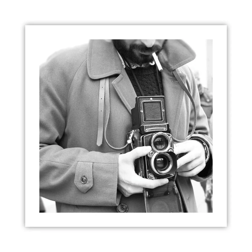 Plakat - W stylu retro - 50x50 cm