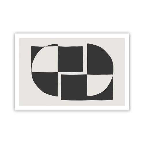 Plakat - Antyteza – synteza - 91x61 cm
