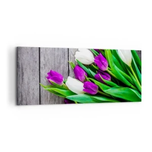 Obraz na płótnie - W dniu wiosennego święta - 100x40 cm