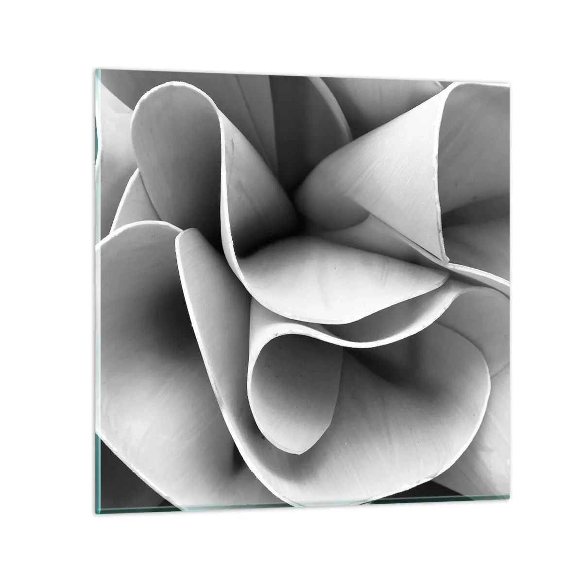 Obraz na szkle - Dzieje się w przestrzeni - 40x40 cm