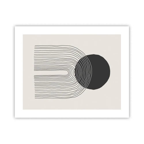 Plakat - Drżenie i pewność - 50x40 cm