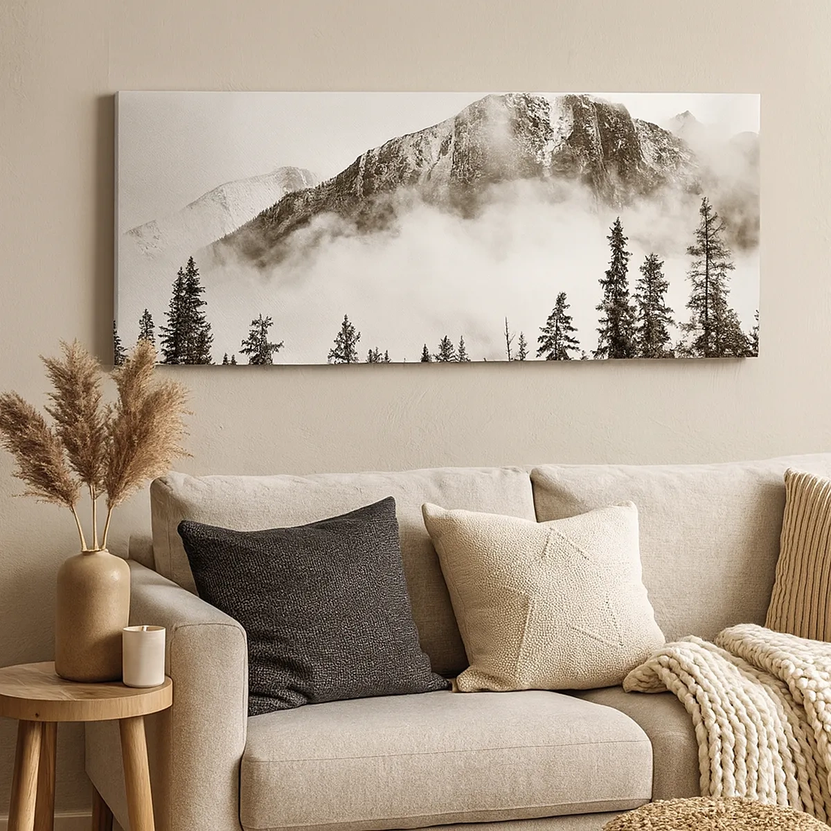 Obraz na płótnie - Granitowy władca - 30x30 cm