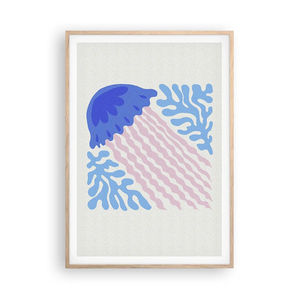 Plakat w ramie jasny dąb - Jak z innego świata - 70x100 cm