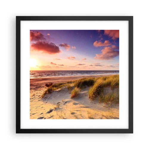 Plakat w czarnej ramie - Już latem pachnie powietrze - 40x40 cm