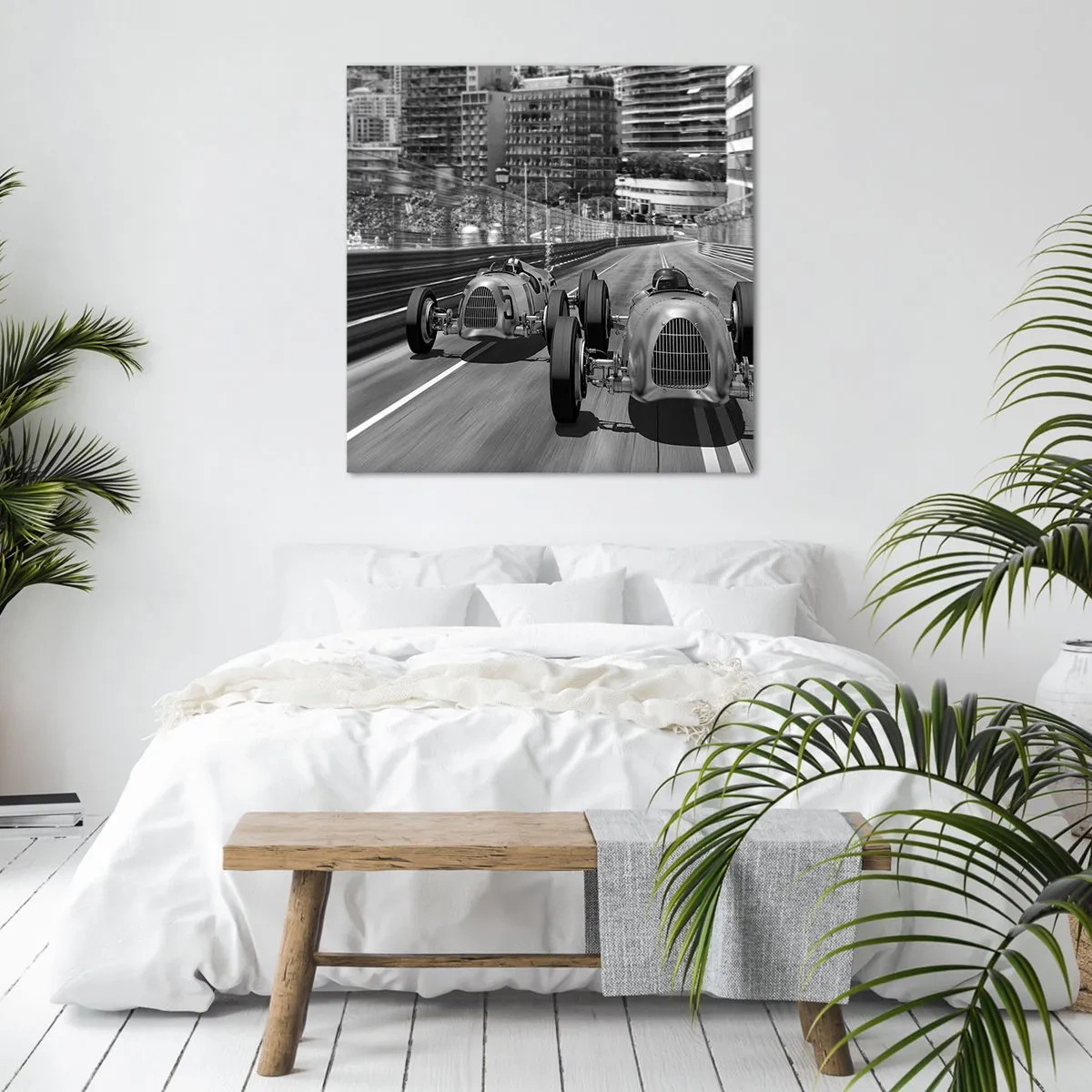 Obraz na płótnie - Dawno temu w Monte Carlo - 70x70 cm