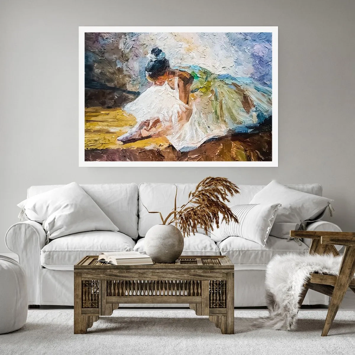 Plakat - Z obrazu Degasa - 40x30 cm