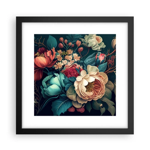 Plakat w czarnej ramie - XIX-wieczny czar - 30x30 cm