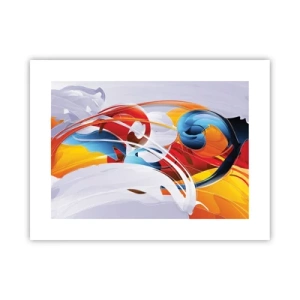 Plakat - Taniec żywiołów - 40x30 cm