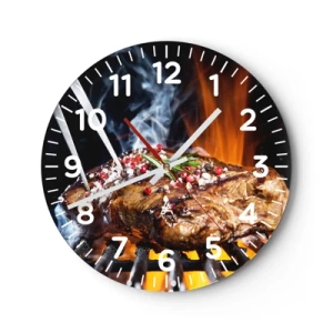 Zegar ścienny - Soczyste i wonne - 40x40 cm