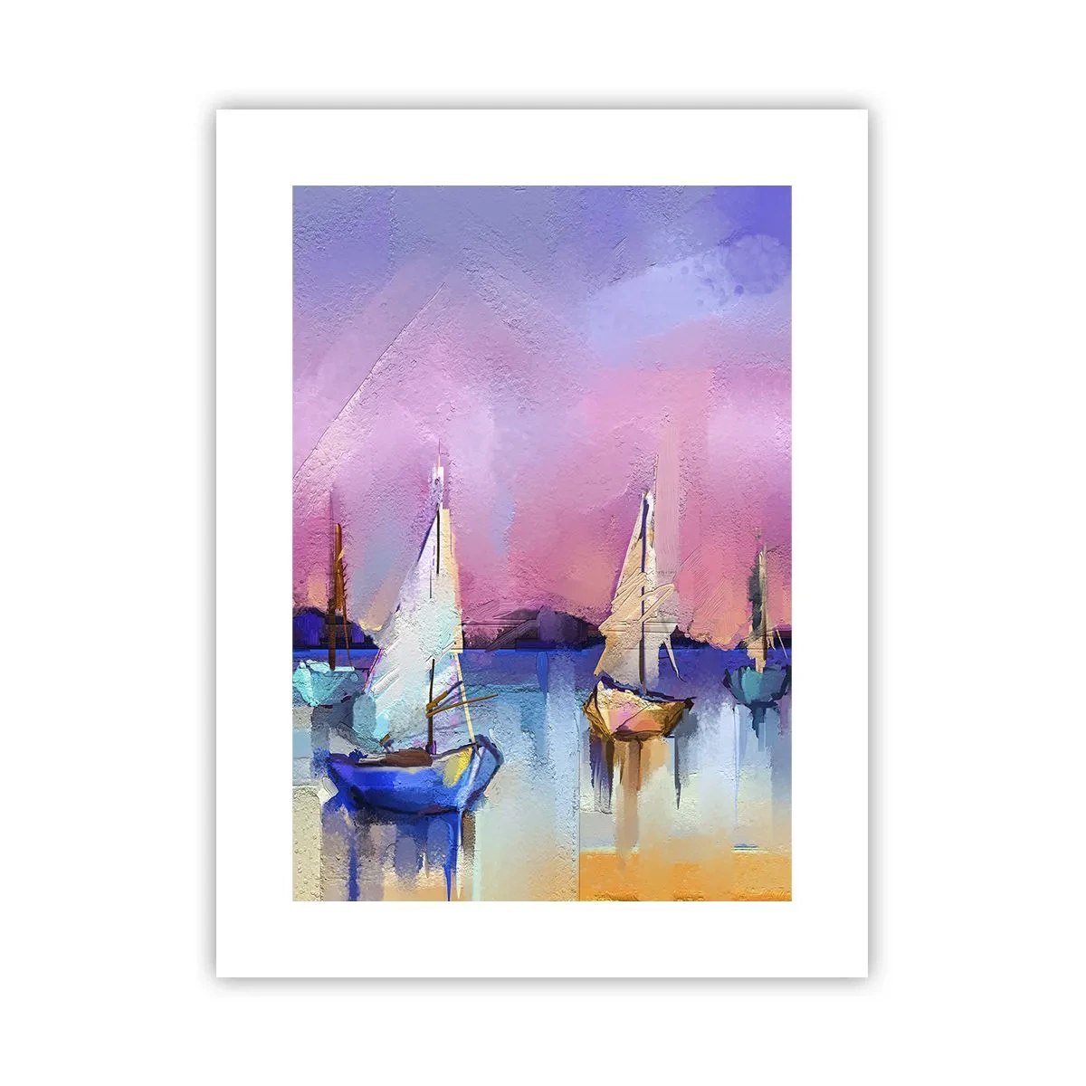 Plakat - Kierunek: szerokie wody - 30x40 cm
