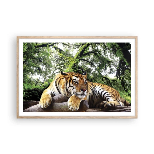 Plakat w ramie jasny dąb - Z wyrazami szacunku - 91x61 cm