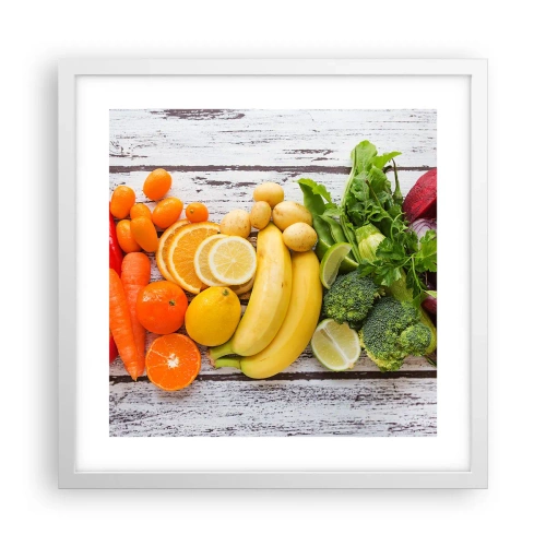 Plakat w białej ramie - To nie wystarczy? - 40x40 cm