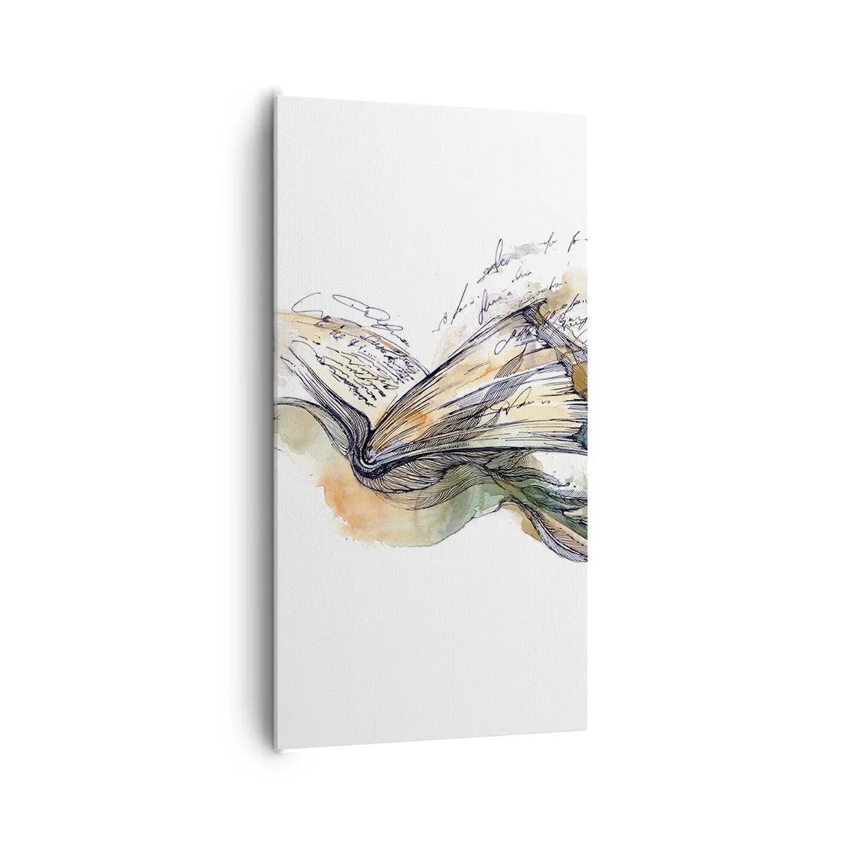 Obraz na płótnie - Na skrzydłach poezji - 65x120 cm