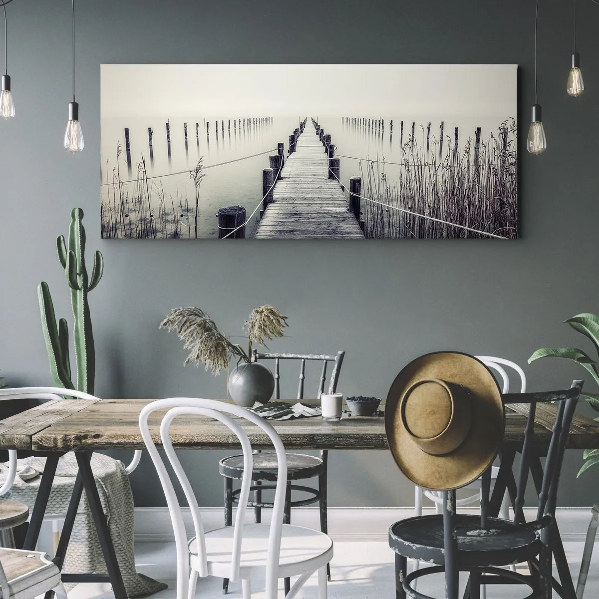 Obraz na płótnie - Zanurz się w spokoju - 100x40 cm
