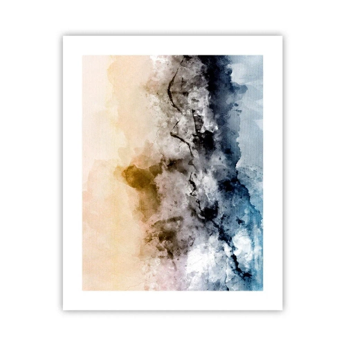 Plakat - Zatopione w tumanie mgły - 40x50 cm