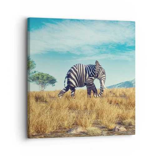 Obraz na płótnie - Szarość już niemodna - 30x30 cm