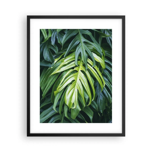 Plakat w czarnej ramie - Zanurzyć się w świeżości - 40x50 cm