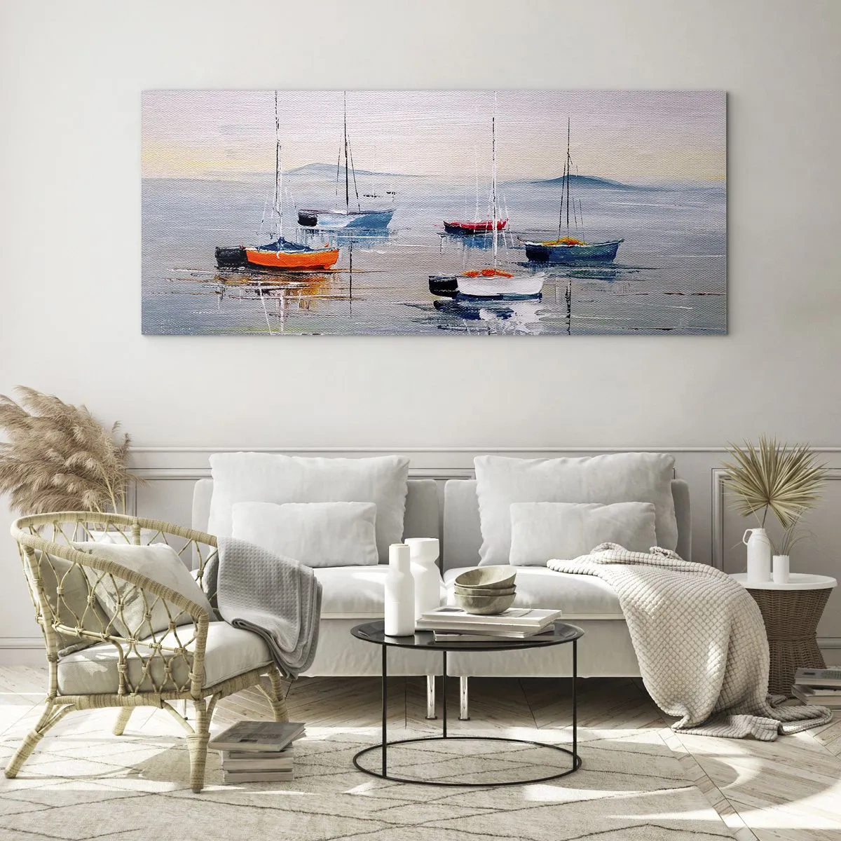 Obraz na szkle - Zasłużony odpoczynek - 100x40 cm