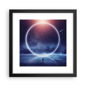 Plakat w czarnej ramie - Już tu są… - 30x30 cm