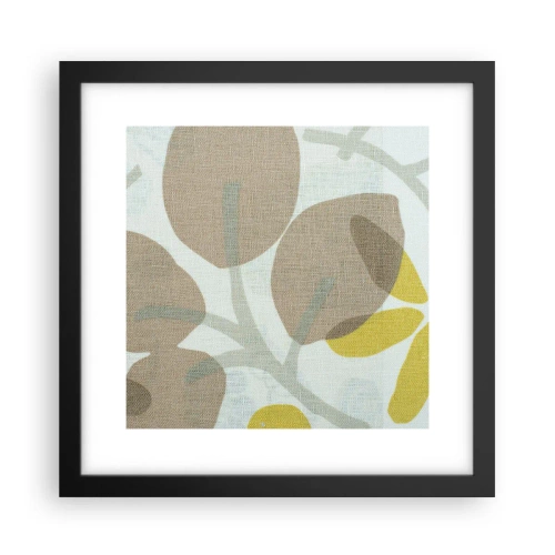 Plakat w czarnej ramie - Kompozycja w pełnym słońcu - 30x30 cm